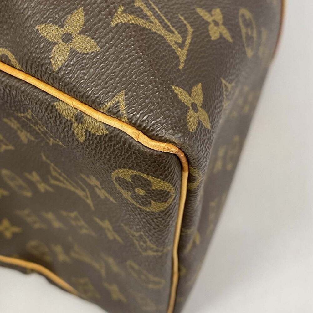 LOUIS VUITTON Brown Monogram Keepall 45 Boston Bag - Picture 6 of 10